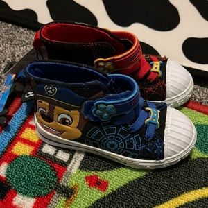 Paw patrol high tops size 8